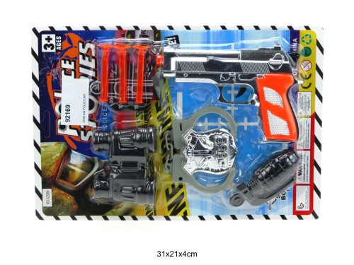 Zestaw policyjny pistolet 92169