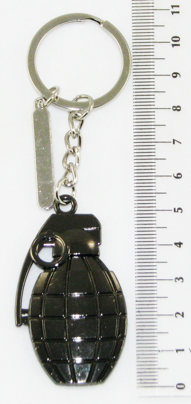 Brelok granat skórka PE-F1483