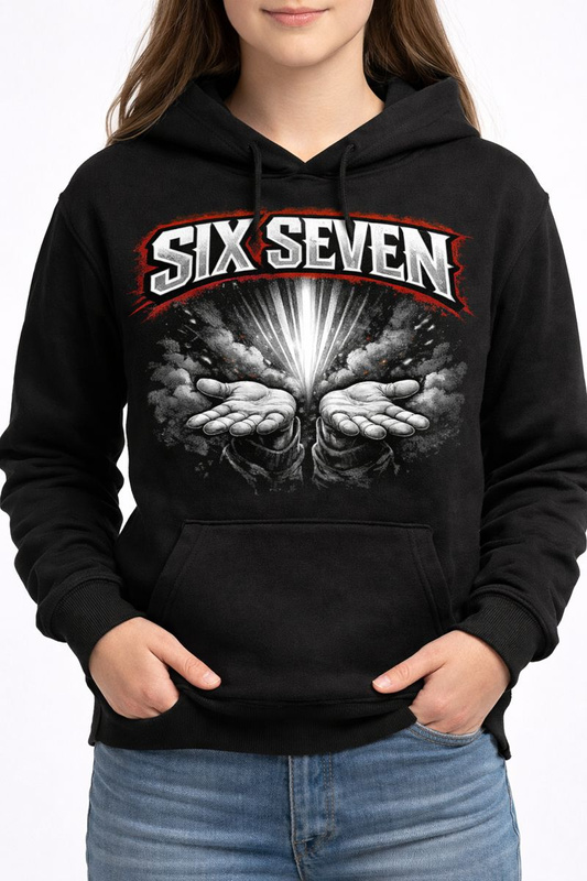  Bluza six-seven – kultowy mem 67 damska