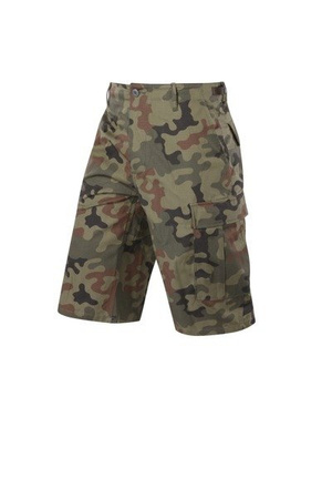 Bermudy wojskowe WZ10 PL Camo krótkie spodenki męskie młodzieżowe