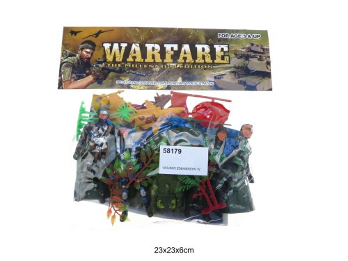 Wojsko żołnierzyki w worku 58179