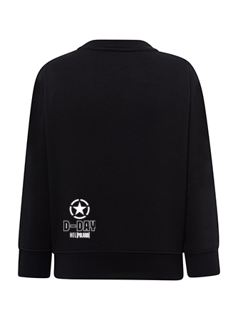 Bluza chłopięca nadruk Czołg Tiger czarna