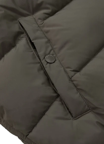 Kurtka zimowa męska z kapturem Gopher Oliwkowa