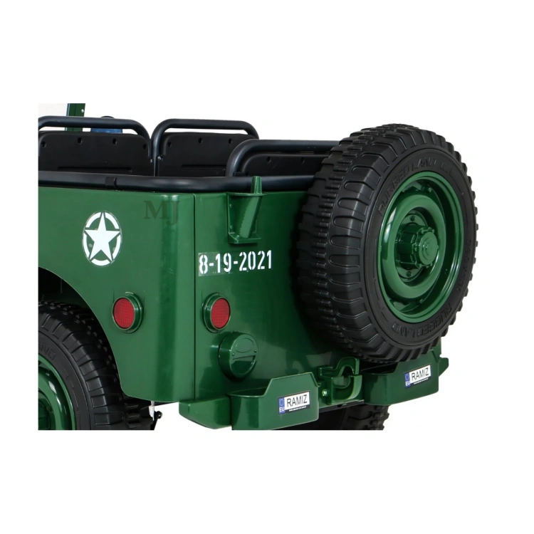 Autko Wojskowe Retro dla 3 dzieci