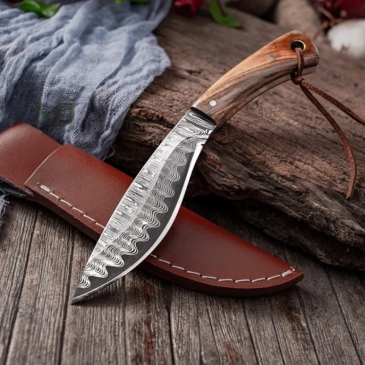 Nóż myśliwski szefa finka kukri pokrowiec 19cm FOXTER® 