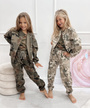 Komplet moro dla dziewczynki bomberka i joggery WZ.93 Produkt Polski