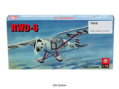Model samolotu RWD-6 7410
