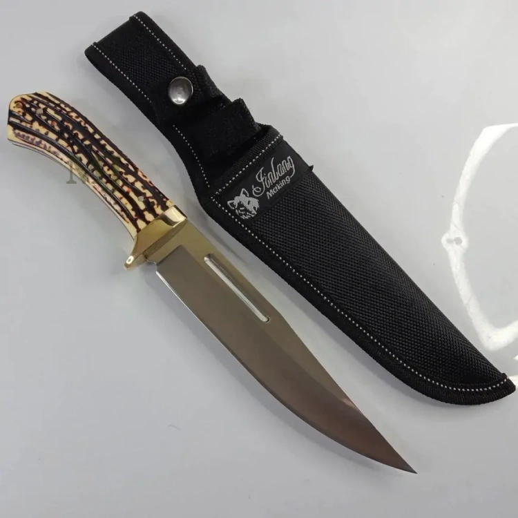 Nóż myśliwski wojskowy finka pokrowiec 30cm FOXTER® 