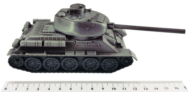 Figurka Czołg srebrny replika PE-J3183-C