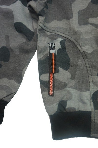 Bluza moro chłopięca/młodzieżowa z kapturem