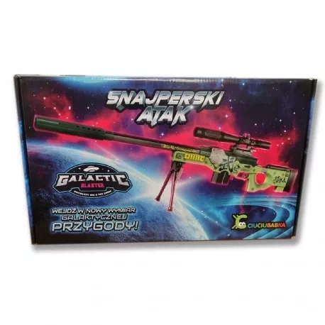 Karabin Snajperski Atak na baterie krążki piankowe 732899