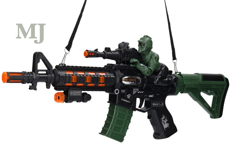 Karabinek automatyczny - ruchome elementy, dźwięk i oświetlenie Y-5015