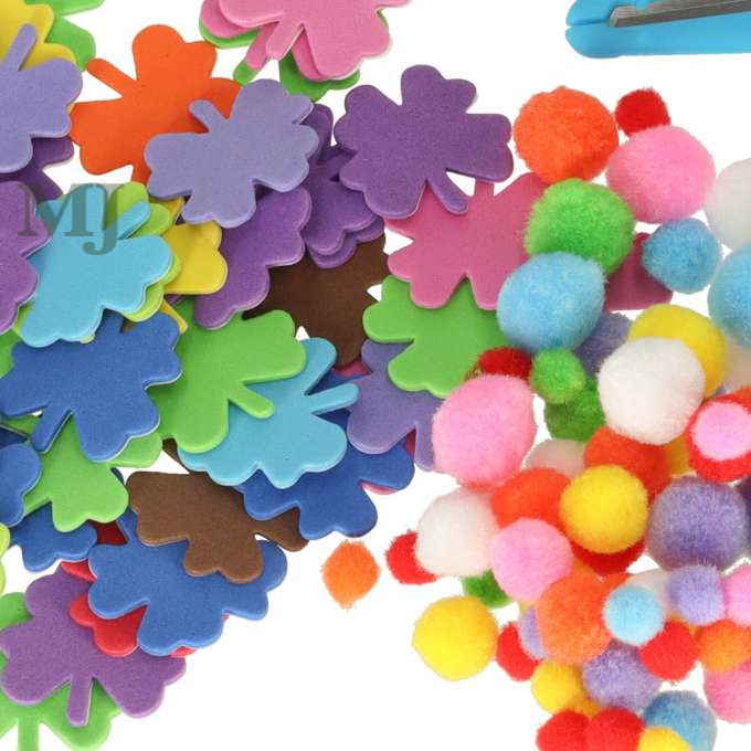 Kreatywny zestaw plastyczny dla dzieci do prac ręcznych XXXL, 1200 elementów