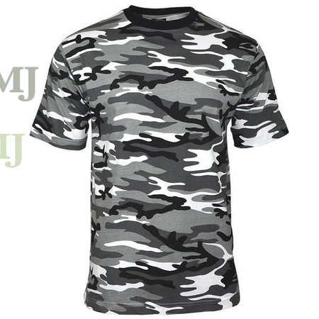 T-shirt Wojskowy Męski Urban Koszulka z Krótkim Rękawem Mil-tec Nowa