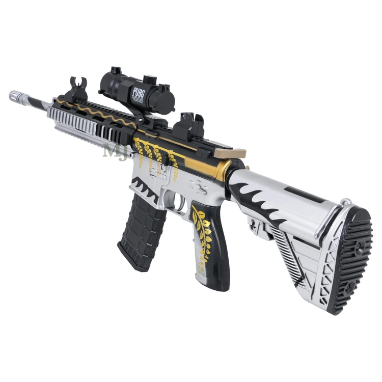 Karabin M416 szary na kulki wodne + akcesoria