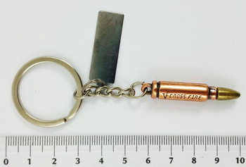 Brelok PE-E1056 Zawieszka Nabój