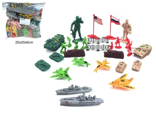 Żołnierzyki wojsko zestaw 20125
