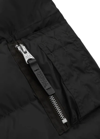 Kurtka zimowa męska z kapturem Gopher Czarna