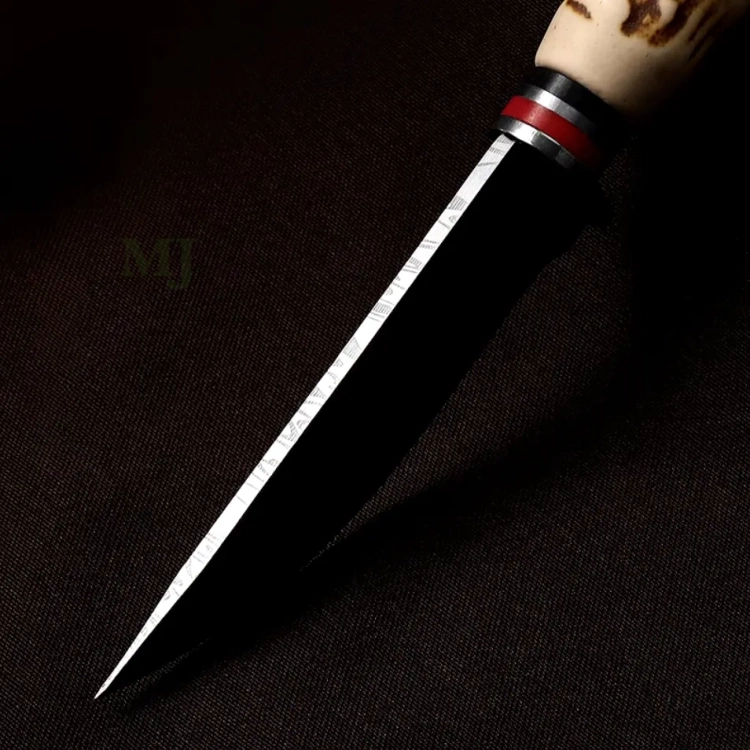 Nóż myśliwski survival finka poroże pokrowiec 24cm