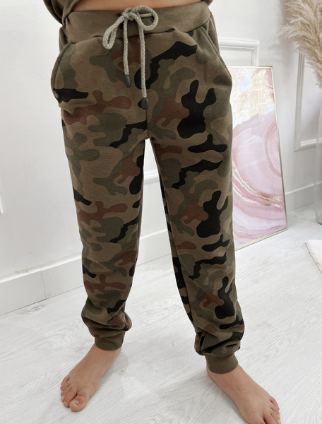 Spodnie dresowe moro chłopięce WZ.93 Pantera Leśna Produkt Polski