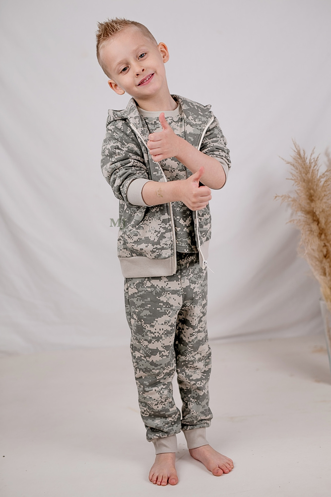 Spodnie dresowe moro chłopięce ACU Produkt Polski