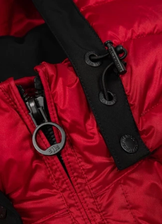 Kurtka zimowa Pitbull West Coast Barles Czerwona