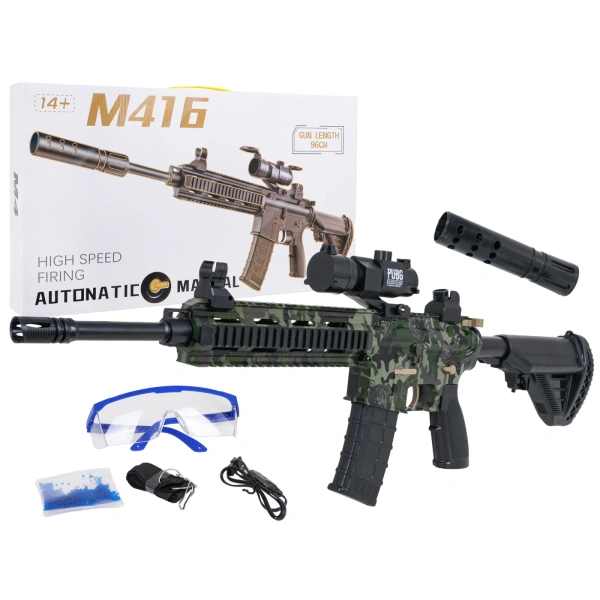 Karabin M416 na kulki wodne + akcesoria