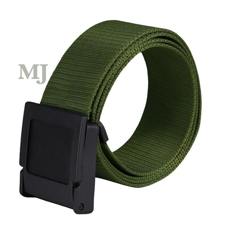 Pasek taktyczny do spodni parciany Camo OTB 130cm Zielony