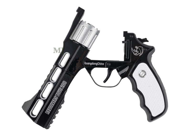 Pistolet metalowy na kapiszony czarny MPS-208-1