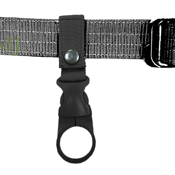 Uchwyt na butelkę Camo molle czarny