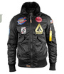 Kurtka lotnicza Mil-tec Top Gun Air Force Black