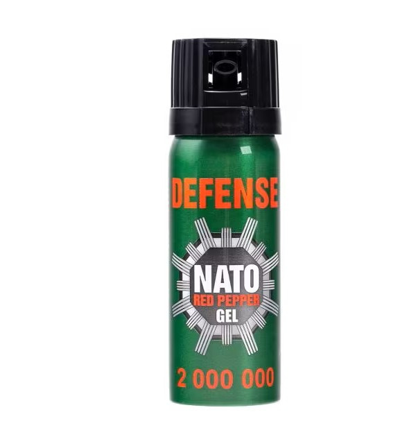 Gaz pieprzowy Nato Defense Military żel - stożek 50 ml