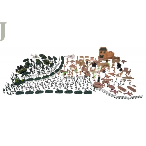 Zestaw Żołnierzyków i Pojazdów Wojskowych