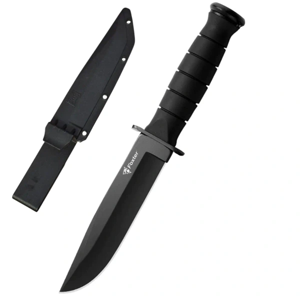 Nóż wojskowy taktyczny bagnet finka survival tanto pokrowiec 25cm FOXTER®