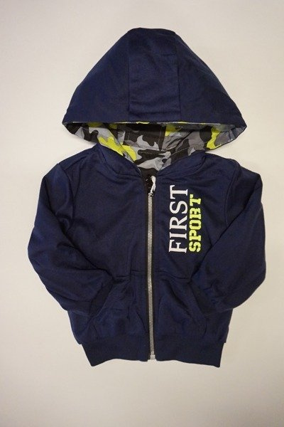 Kurtka bomberka moro/granat dwustronna chłopięca (dziecięca / młodzieżowa)