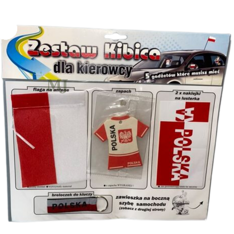 Zestaw kibica dla kierowcy