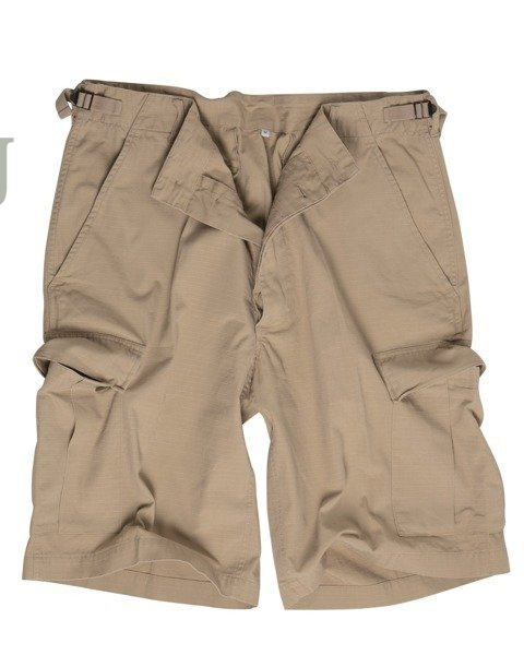 Pantaloncini Uomo Mil-Tec Bermuda Co Prewash Desert | 100% Poliestere | Taglio Moderno | Asciugatura Rapida - Foto 7