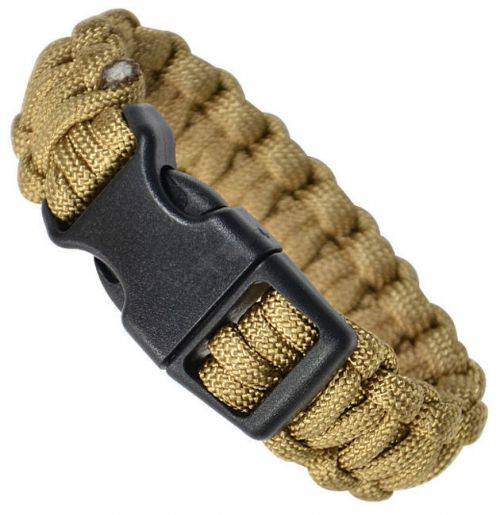Bransoleta paracord Mil-tec black 22mm