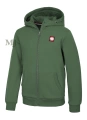 Dziecięca rozpinana bluza z kapturem HILLTOP JUNIOR Oliwkowa