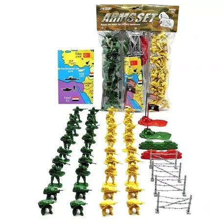 471266 zestaw militarny wojsko w worku mix gazelo