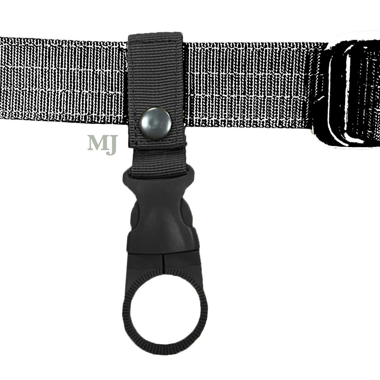 Uchwyt na butelkę Camo molle czarny