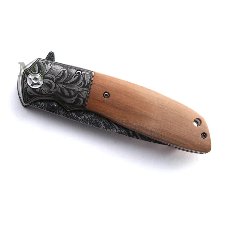 Nóż składany ratowniczy myśliwski survival 22cm FOXTER® 