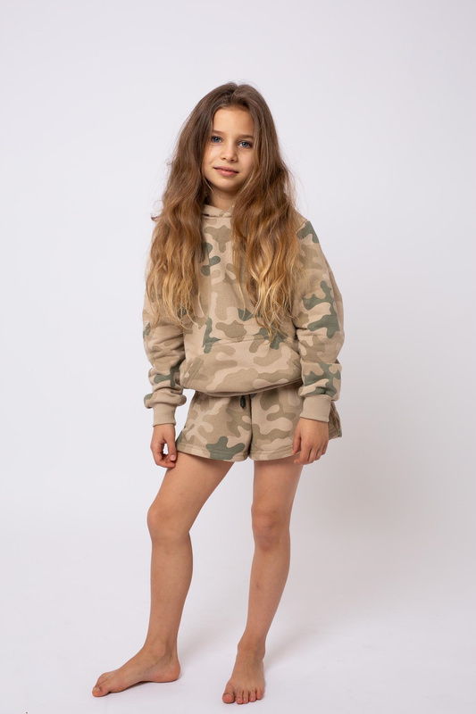 Komplet dresowy moro dla dziewczynki WZ.93 Produkt Polski