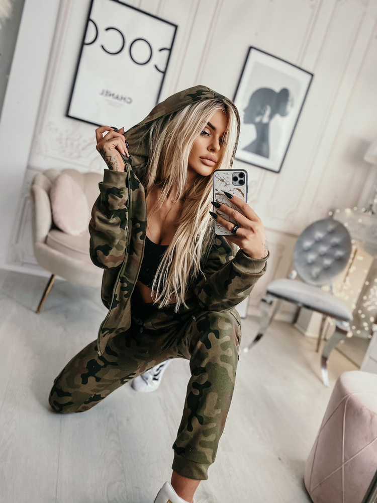 Bluza moro damska z kapturem WZ93 Produkt Polski