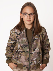 Kurtka dziewczęca wodoodporna Multicam Produkt Polski