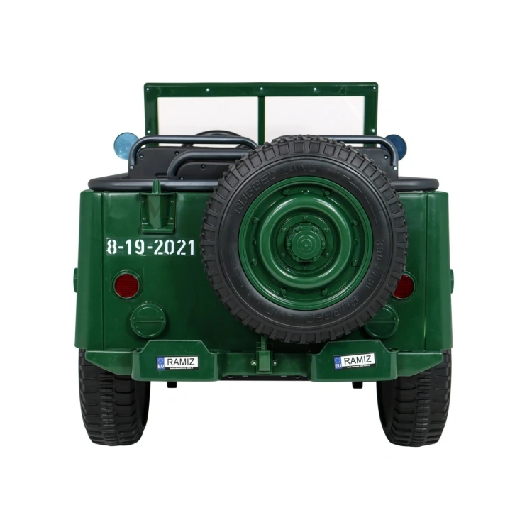 Autko Wojskowe Retro dla 3 dzieci