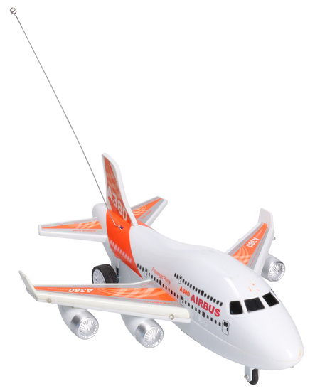 Samolot pasażerski zdalnie sterowany na radio airbus