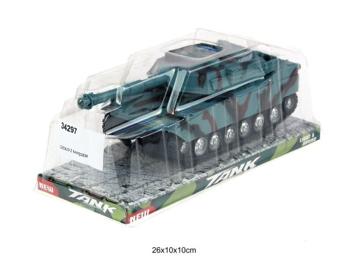 czołg z napędem światło dźwięk 34297