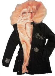 Puchowa damska kurtka